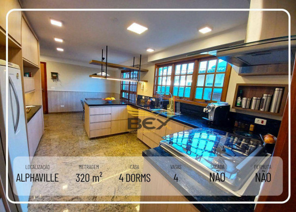 Imagem Casa com 4 Quartos à Venda ou Locação, 320 m² em Alphaville - Santana De Parnaíba Imagem Casa com 4 Quartos à Venda ou Locação, 320 m² em Alphaville - Santana De Parnaíba