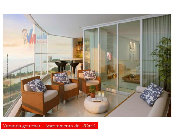 Imagem Apartamento com 4 Quartos à Venda, 152 m² em Ponta Negra - Manaus