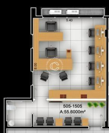 Imagem Sala Comercial à Venda, 55 m² em Centro - Santa Maria Imagem Sala Comercial à Venda, 55 m² em Centro - Santa Maria