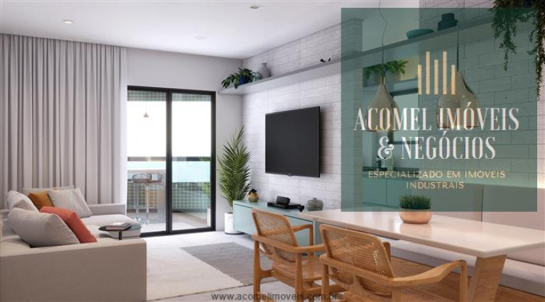 Imagem Apartamento com 2 Quartos à Venda, 67 m² em Balneário Maracanã - Praia Grande