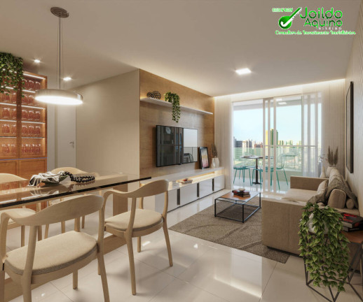 Imagem Apartamento com 2 Quartos à Venda, 66 m² em Aldeota - Fortaleza