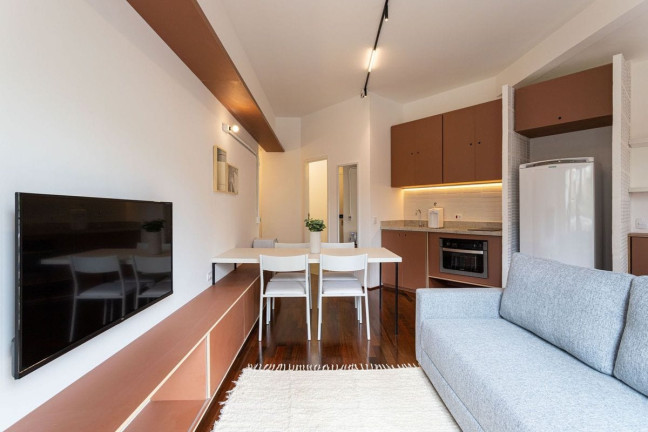 Imagem Apartamento com 1 Quarto para Alugar, 31 m² em Santa Cecília - São Paulo