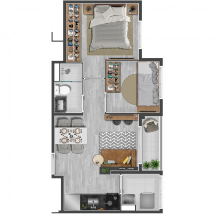 Imagem Imóvel com 1 Quarto à Venda, 29 m² em Butantã - São Paulo Imagem Imóvel com 1 Quarto à Venda, 29 m² em Butantã - São Paulo