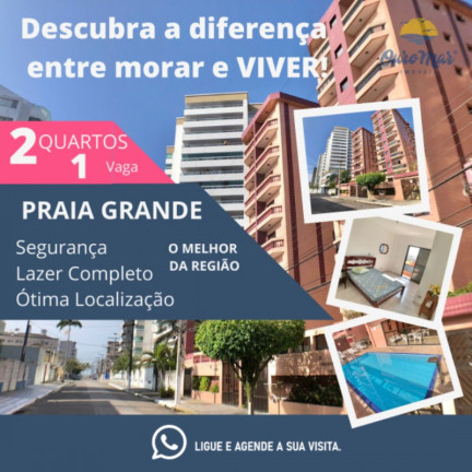 Imagem Apartamento com 2 Quartos para Alugar ou Temporada, 109 m² em Caiçara - Praia Grande Imagem Apartamento com 2 Quartos para Alugar ou Temporada, 109 m² em Caiçara - Praia Grande