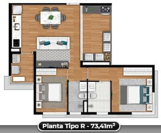 Imagem Apartamento com 2 Quartos à Venda, 77 m² em Vila Mariana - São Paulo