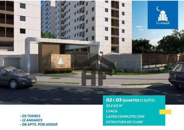 Apartamento com 2 Quartos à Venda, 53 m² em Imbiribeira - Recife
