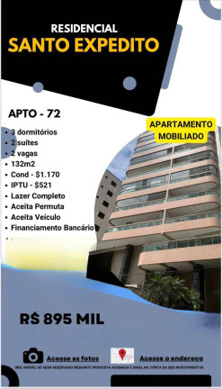 Imagem Apartamento com 2 Quartos à Venda, 132 m² em Aviação - Praia Grande