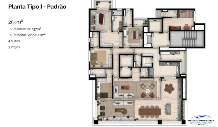 Imagem Imóvel com 4 Quartos à Venda, 259 m² em Moema Indios - São Paulo Imagem Imóvel com 4 Quartos à Venda, 259 m² em Moema Indios - São Paulo