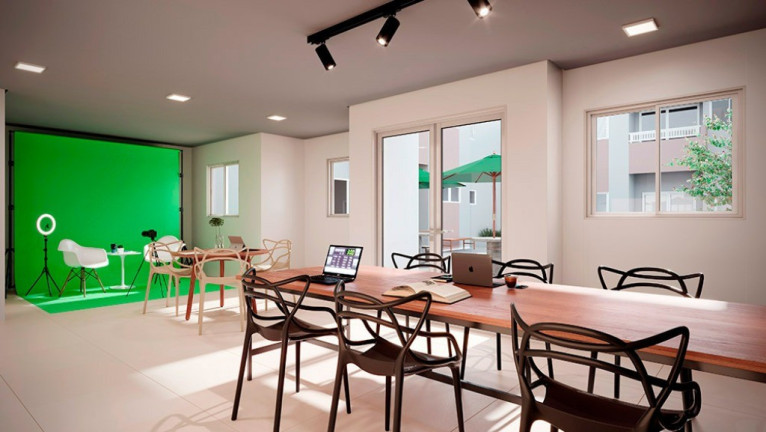 Imagem Apartamento com 2 Quartos à Venda, 48 m² em Vila Bela Vista - Santo André