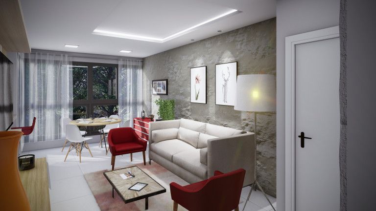 Imagem Apartamento com 1 Quarto à Venda, 55 m² em Centro - Canela Imagem Apartamento com 1 Quarto à Venda, 55 m² em Centro - Canela