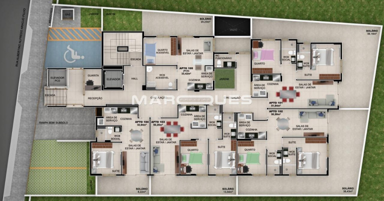 Imagem Apartamento com 1 Quarto à Venda, 33 m² em Jardim Oceania - João Pessoa Imagem Apartamento com 1 Quarto à Venda, 33 m² em Jardim Oceania - João Pessoa