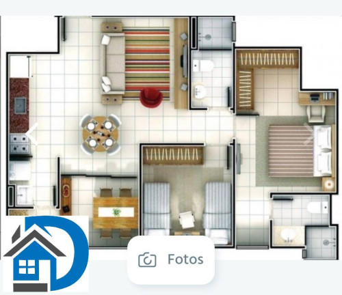 Imagem Apartamento com 2 Quartos à Venda, 63 m² em Itapeva - Votorantim Imagem Apartamento com 2 Quartos à Venda, 63 m² em Itapeva - Votorantim