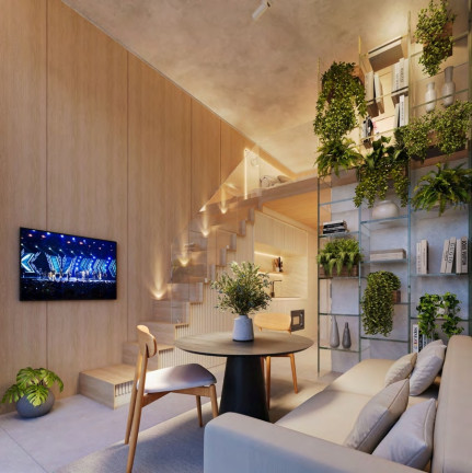 Imagem Imóvel com 1 Quarto à Venda, 37 m² em Centro - Curitiba Imagem Imóvel com 1 Quarto à Venda, 37 m² em Centro - Curitiba