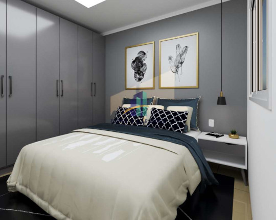 Imagem Apartamento com 2 Quartos à Venda, 77 m² em Aviação - Praia Grande