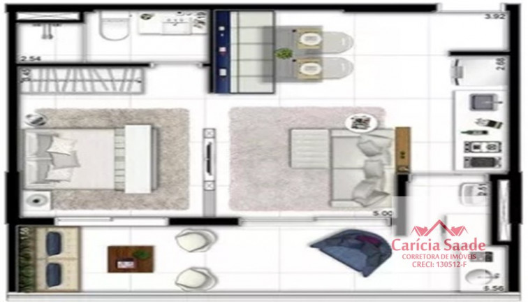 Imagem Apartamento com 1 Quarto à Venda, 45 m² em Bela Vista - São Paulo