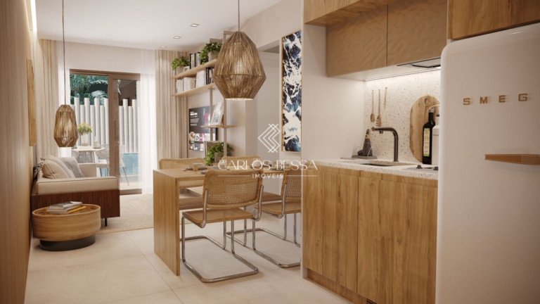 Imagem Apartamento com 1 Quarto à Venda, 22 m² em Carneiros - Tamandaré