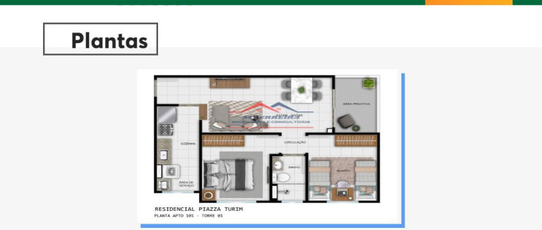 Imagem Apartamento com 2 Quartos à Venda, 37 m² em Glebas Califórnia - Piracicaba Imagem Apartamento com 2 Quartos à Venda, 37 m² em Glebas Califórnia - Piracicaba