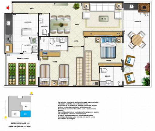 Imagem Imóvel com 2 Quartos à Venda, 73 m² em Tijuca - Rio De Janeiro