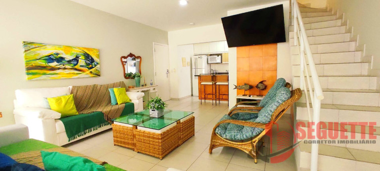 Imagem Cobertura com 2 Quartos para Alugar, 113 m² em Riviera De São Lourenço - Bertioga