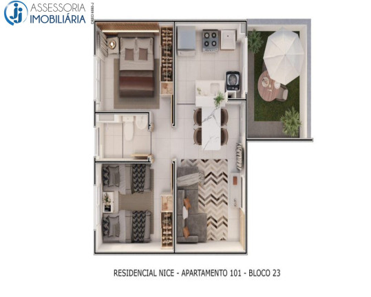 Imagem Apartamento com 2 Quartos para Alugar ou Temporada, 45 m² em Liberdade - Parnamirim Imagem Apartamento com 2 Quartos para Alugar ou Temporada, 45 m² em Liberdade - Parnamirim