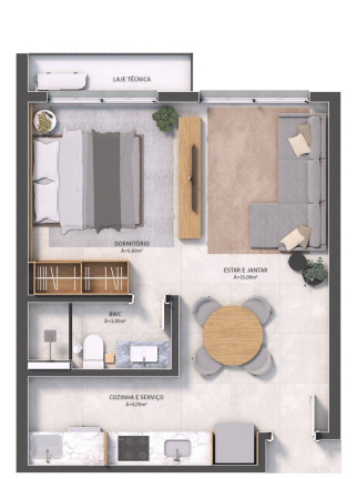 Imagem Apartamento com 1 Quarto à Venda, 40 m² em Saco Dos Limões - Florianópolis Imagem Apartamento com 1 Quarto à Venda, 40 m² em Saco Dos Limões - Florianópolis