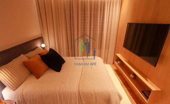 Imagem Apartamento com 1 Quarto à Venda, 38 m² em Brooklin Paulista - São Paulo