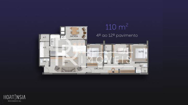 Imagem Apartamento com 3 Quartos à Venda, 126 m² em Bandeirantes - Lucas Do Rio Verde Imagem Apartamento com 3 Quartos à Venda, 126 m² em Bandeirantes - Lucas Do Rio Verde