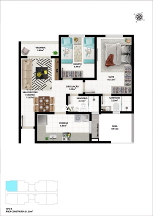 Imagem Apartamento com 2 Quartos à Venda, 45 m² em Alto Maron - Vitória Da Conquista Imagem Apartamento com 2 Quartos à Venda, 45 m² em Alto Maron - Vitória Da Conquista
