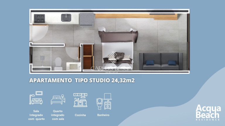 Imagem Apartamento com 2 Quartos à Venda, 62 m² em Centro - Tamandaré