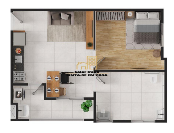 Imagem Apartamento com 2 Quartos à Venda, 45 m² em Califórnia - Nova Iguaçu