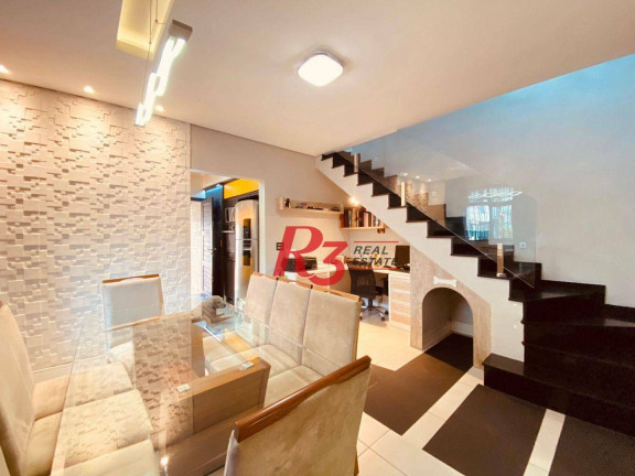 Imagem Casa com 3 Quartos à Venda, 140 m² em Gonzaga - Santos Imagem Casa com 3 Quartos à Venda, 140 m² em Gonzaga - Santos