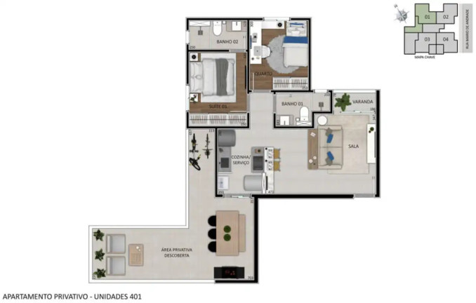Imagem Apartamento com 2 Quartos à Venda, 53 m² em Santa Branca - Belo Horizonte Imagem Apartamento com 2 Quartos à Venda, 53 m² em Santa Branca - Belo Horizonte