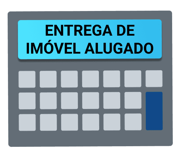Entrega de imóvel alugado