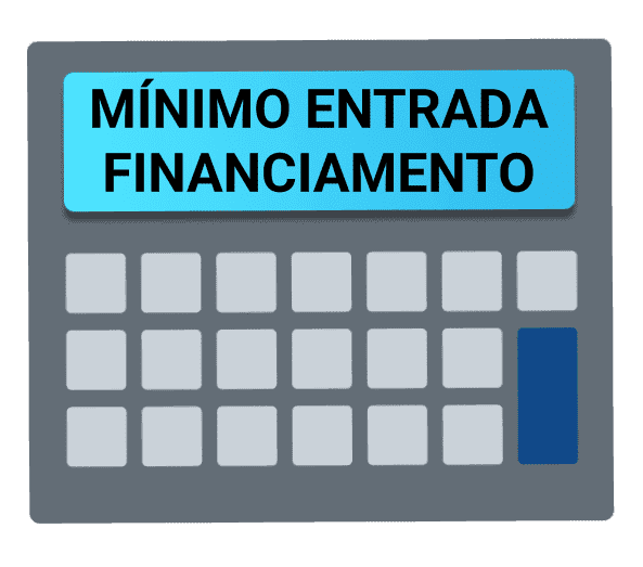 Minimo entrada financiamento