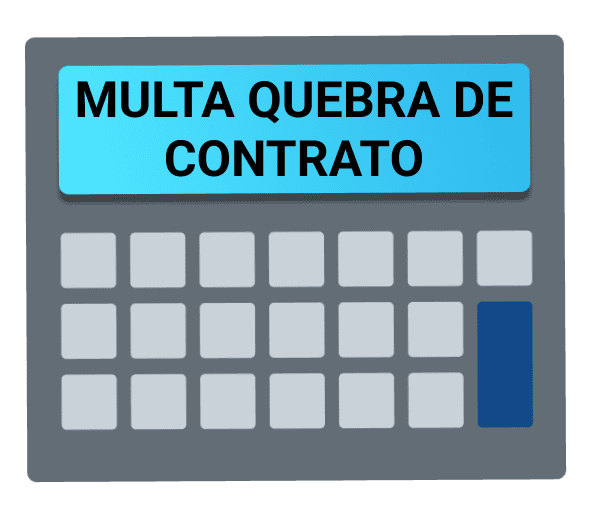 Multa quebra de contato