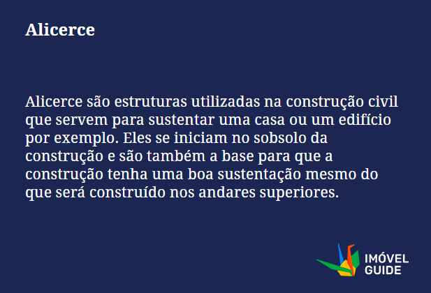 Alicerce