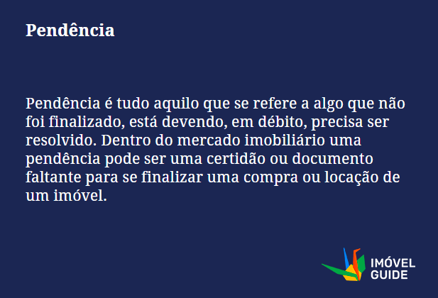 Pendência